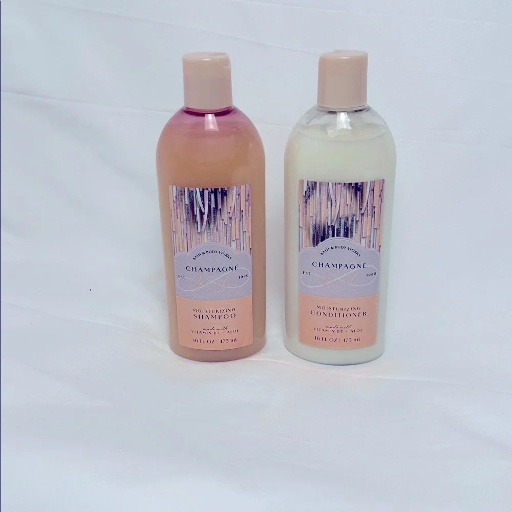 Bath &‎ Bodywork Champagne Moisturizing Shampoo and Conditioner
